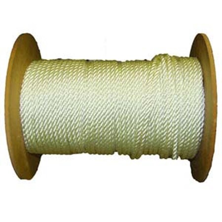 Light House Beauty Solid Braid Nylon Rope, Twt 0.25 x 100 ft. LI3262493